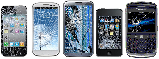 Samsung Mobile Phone Screen Breakages
